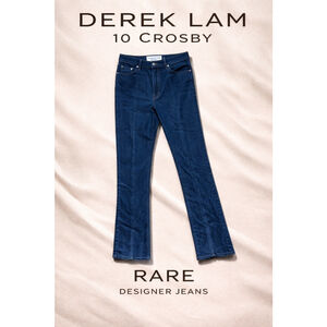 Derek Lam 10 Crosby Lucia High Rise Jeans Size 29 Dark Wash Slim Straight